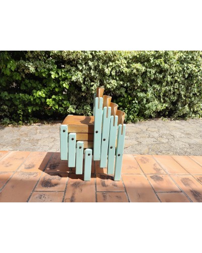 4 Chaises enfant empilables Vintage