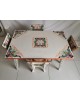 Salon table + 4 chaises enfant vintage ethnique