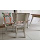 Salon table + 4 chaises enfant vintage ethnique