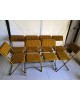 Suite de 6 Chaises pliantes vintage LAFUMA