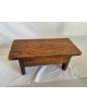 Marche pied repose pied bois massif  tabouret vintage