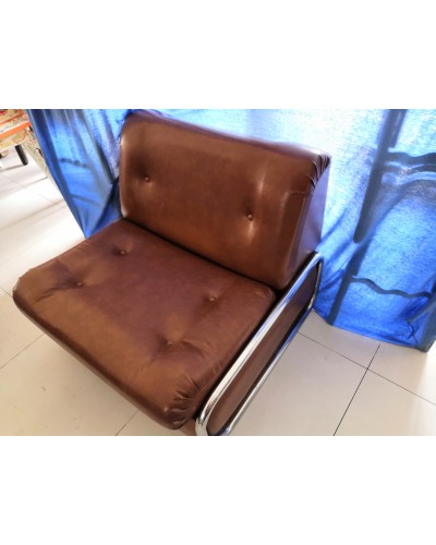 Fauteuil Canapé convertible vintage années 70