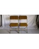 Suite de 6 Chaises pliantes vintage LAFUMA