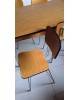 Table et 6 chaises en formica pieds eiffel Vintage Années 50
